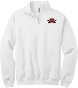 Mercer Arrows NuBlend 1/4-Zip Cadet Collar Sweatshirt