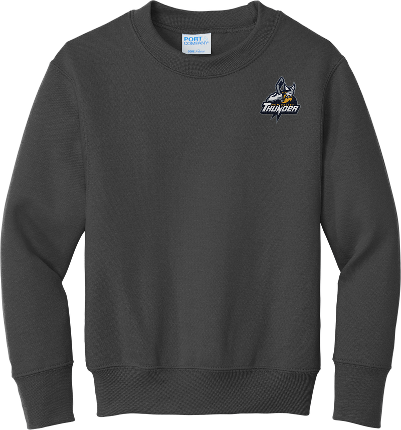 Mon Valley Thunder Youth Core Fleece Crewneck Sweatshirt