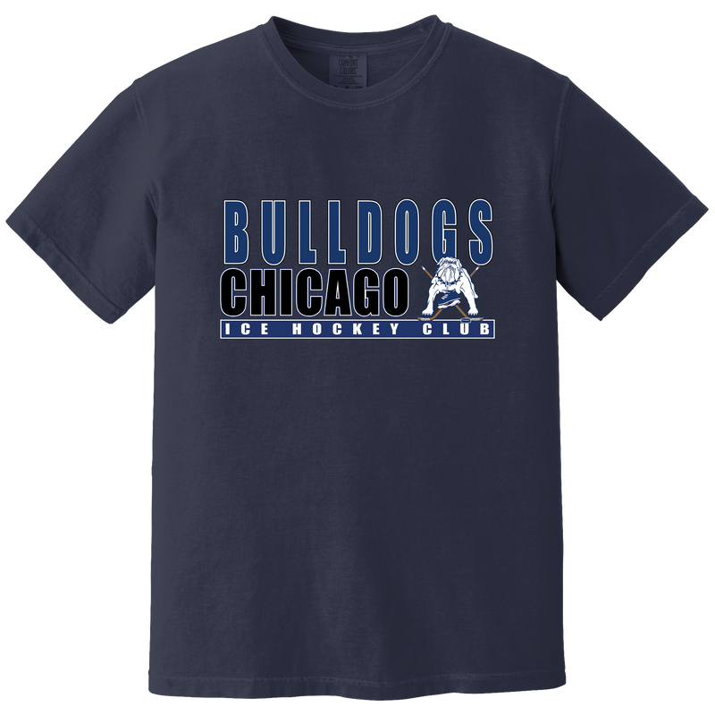 Chicago Bulldogs Heavyweight Ring Spun Tee