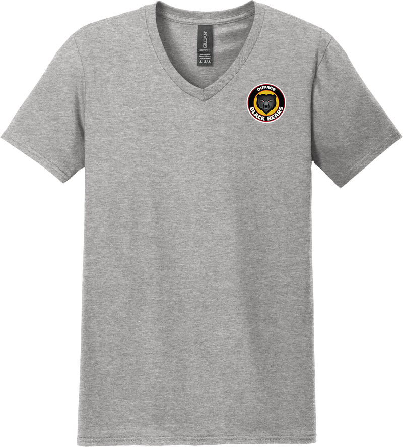 Dupage Black Bears Softstyle V-Neck T-Shirt