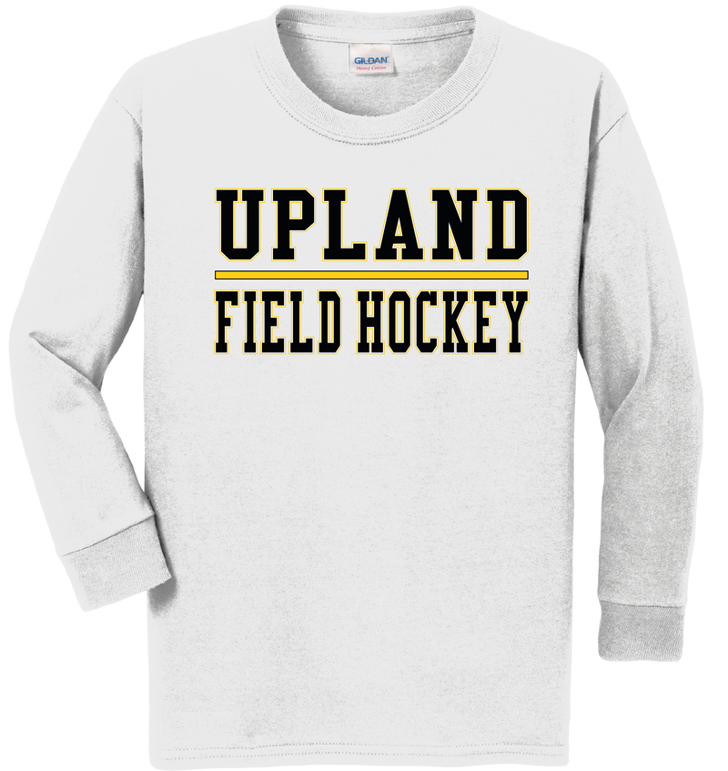 Upland Field Hockey Youth Heavy Cotton Long Sleeve T-Shirt