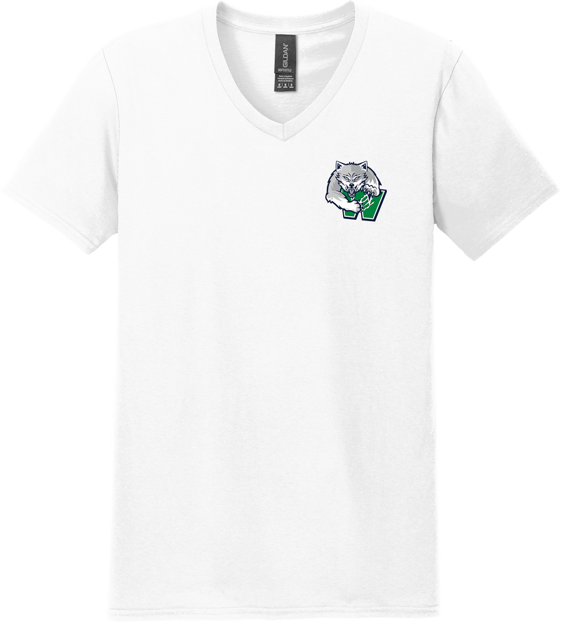 Woodbridge Wolfpack Softstyle V-Neck T-Shirt