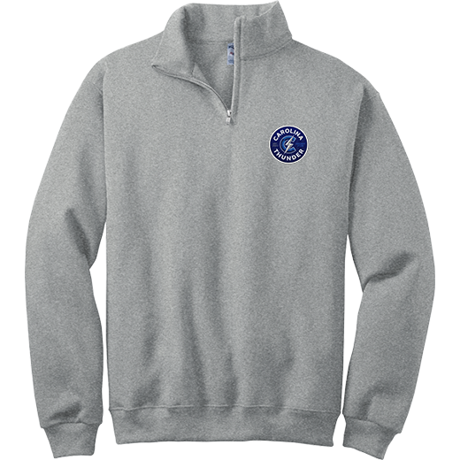 Carolina Thunder NuBlend 1/4-Zip Cadet Collar Sweatshirt