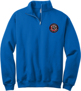 Palmyra Black Knights NuBlend 1/4-Zip Cadet Collar Sweatshirt