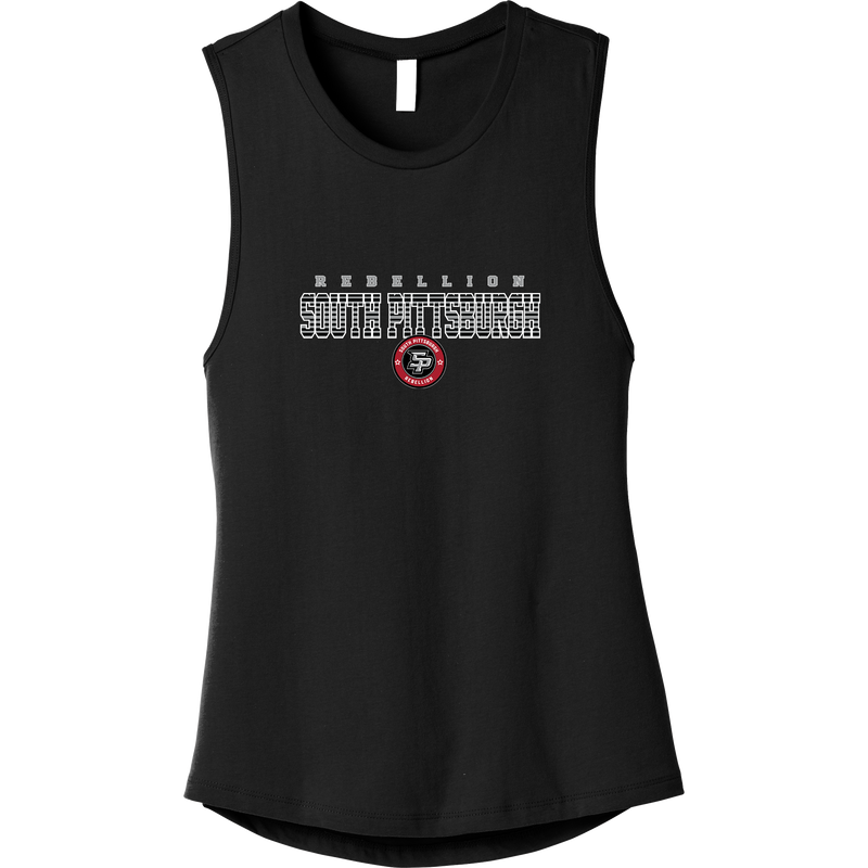 South Pittsburgh Rebellion Womens Jersey Muscle Tank