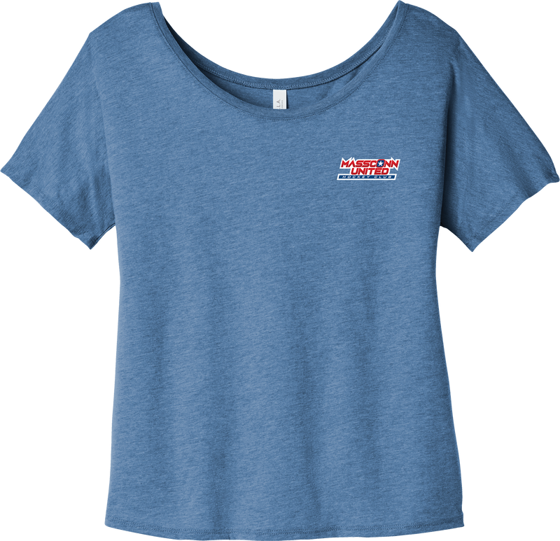 Mass Conn United Womens Slouchy Tee