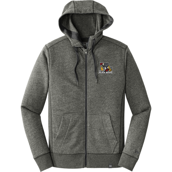 Dupage Black Bears New Era French Terry Full-Zip Hoodie