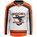 Biggby Coffee Hockey Club Tier 2 Bombers Adult Player Sublimated Jersey