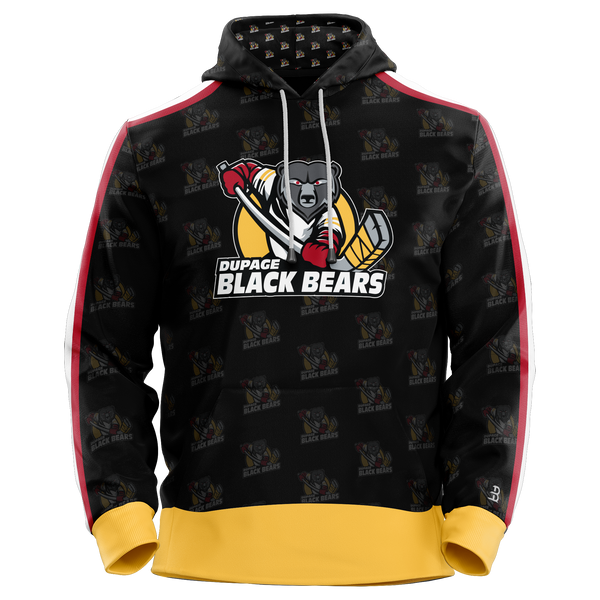 Dupage Black Bears Youth Sublimated Hoodie