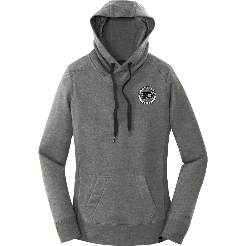 Philadelphia Flyers Elite New Era Ladies French Terry Pullover Hoodie