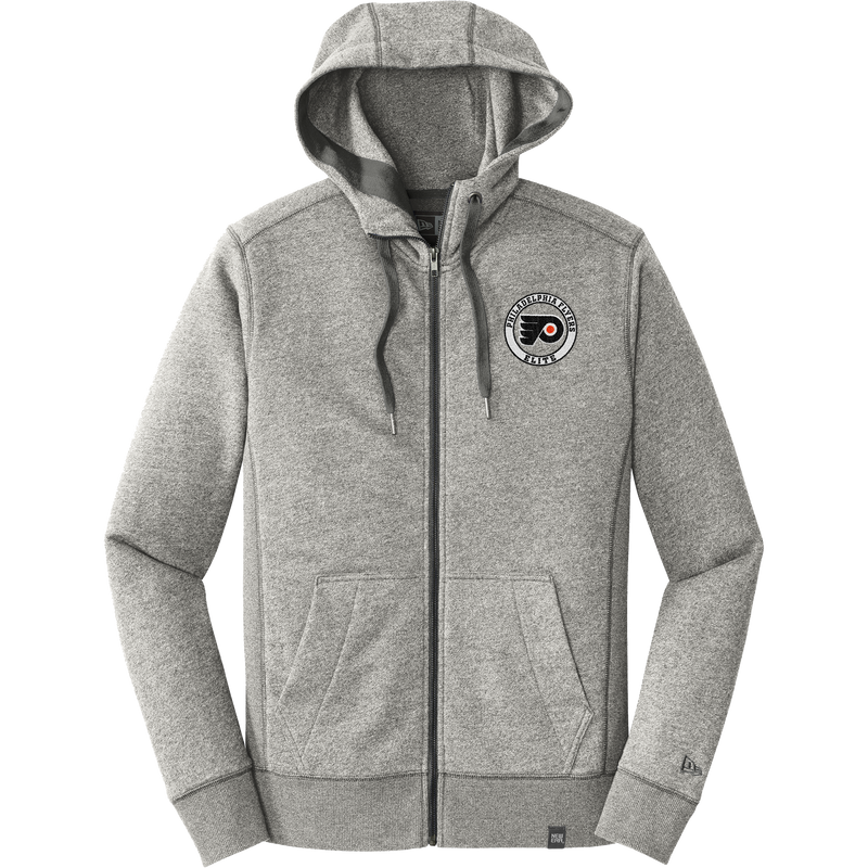 Philadelphia Flyers Elite New Era French Terry Full-Zip Hoodie