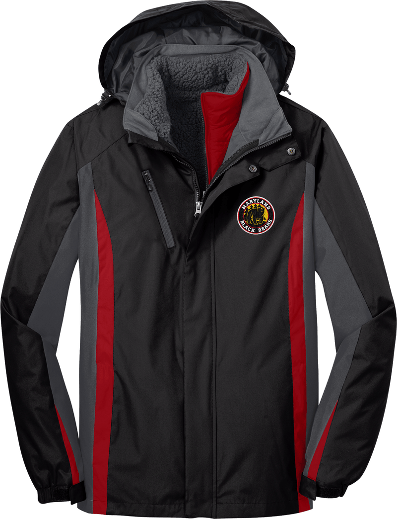 Maryland Black Bears Colorblock 3-in-1 Jacket