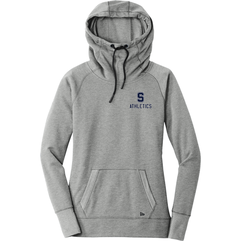 Midd South Athletics New Era Ladies Tri-Blend Fleece Pullover Hoodie