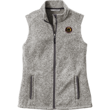 MD Jr. Black Bears Ladies Sweater Fleece Vest