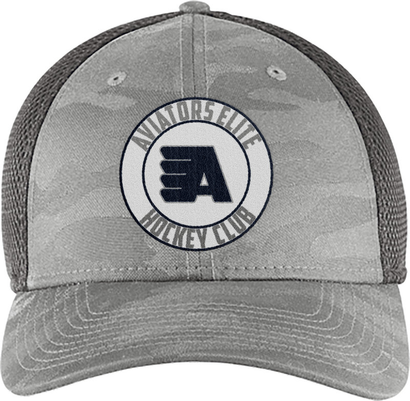 Aspen Aviators New Era Tonal Camo Stretch Tech Mesh Cap