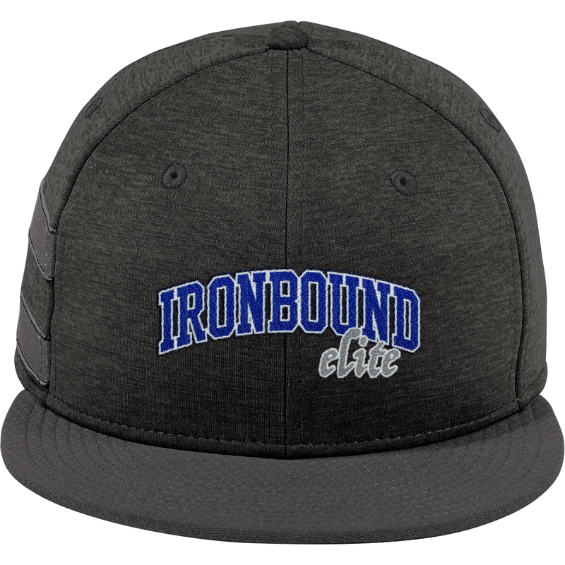 Ironbound New Era Shadow Heather Striped Flat Bill Snapback Cap