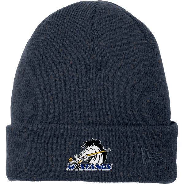 Mid-State Mustangs New Era Speckled Beanie