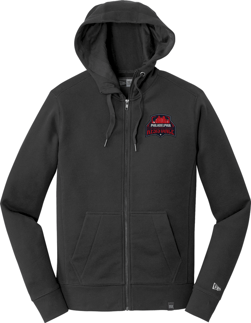 Philadelphia Resistance New Era French Terry Full-Zip Hoodie