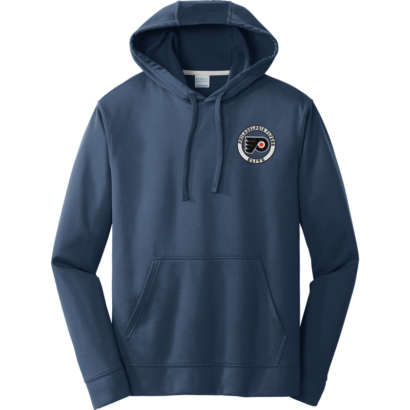 Philadelphia Flyers Elite Performance Fleece Pullover Hooded Sweatshirt