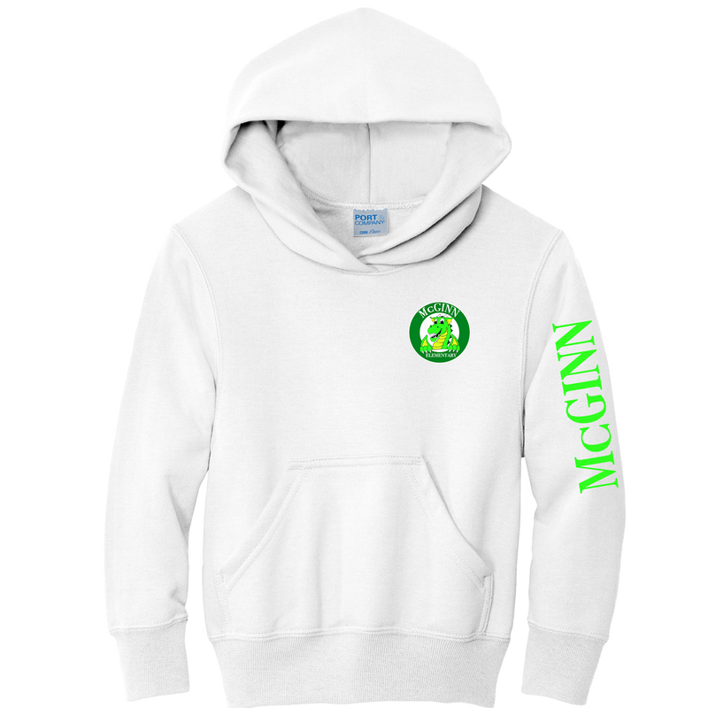 McGinn Elementary Youth Core Fleece Pullover Hooded Sweatshirt