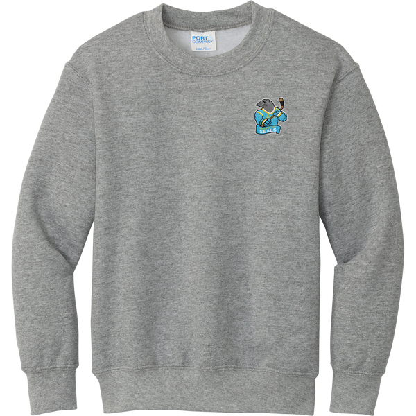 Atlantic City Seals Youth Core Fleece Crewneck Sweatshirt
