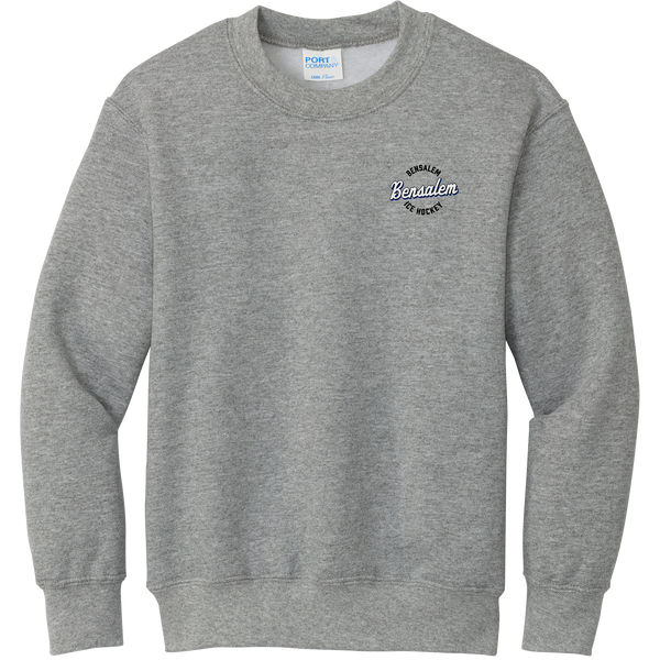 Bensalem Youth Core Fleece Crewneck Sweatshirt