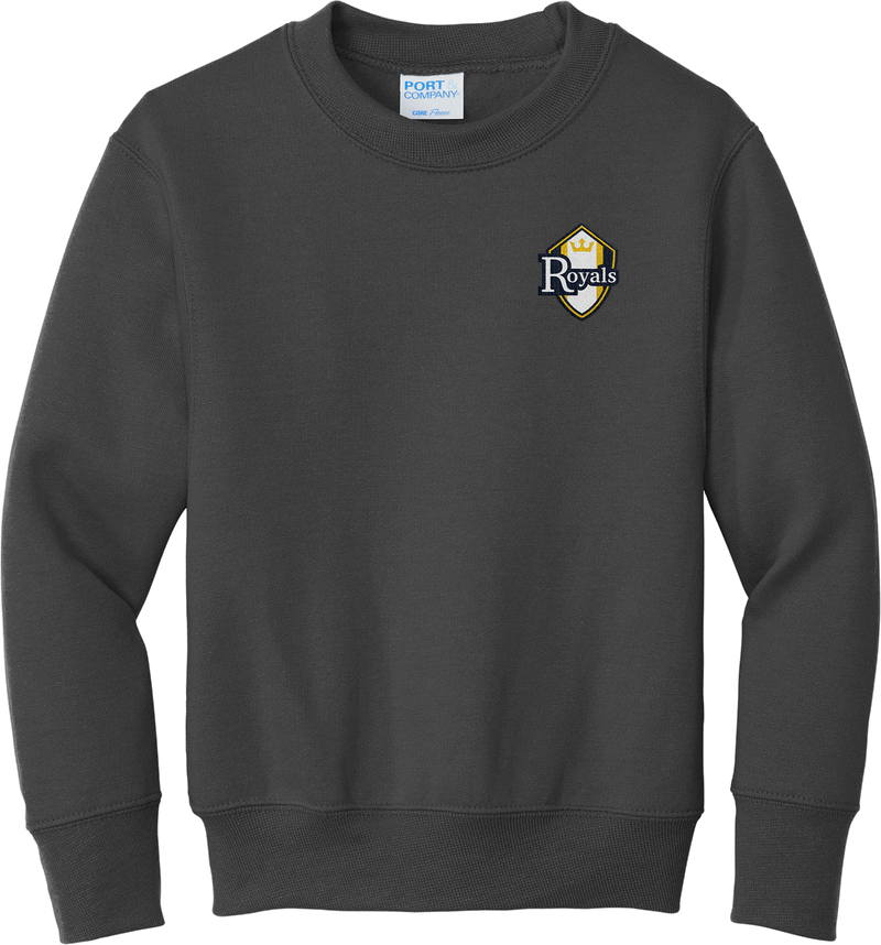 Royals Hockey Club Youth Core Fleece Crewneck Sweatshirt