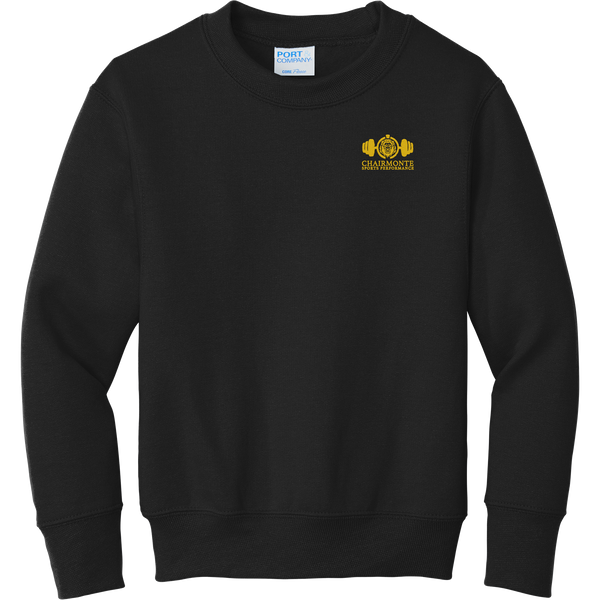 Chairmonte Youth Core Fleece Crewneck Sweatshirt