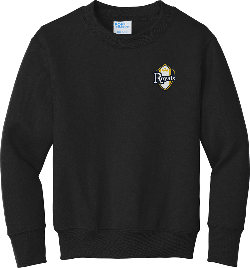 Royals Hockey Club Youth Core Fleece Crewneck Sweatshirt