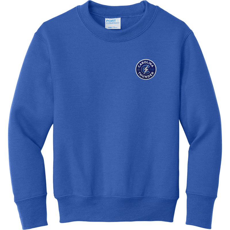 Carolina Thunder Youth Core Fleece Crewneck Sweatshirt