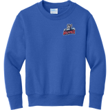 CT Wolfpack South Youth Core Fleece Crewneck Sweatshirt