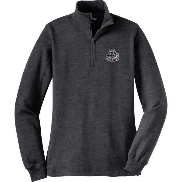 Grundy Senators Ladies 1/4-Zip Sweatshirt