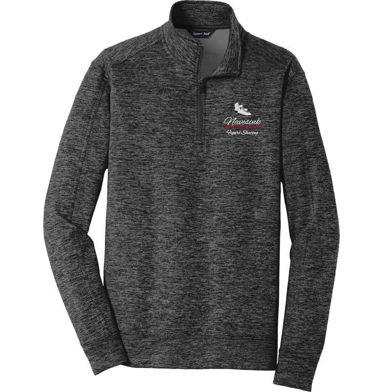 Navesink Figure Skating PosiCharge Electric Heather Fleece 1/4-Zip Pullover