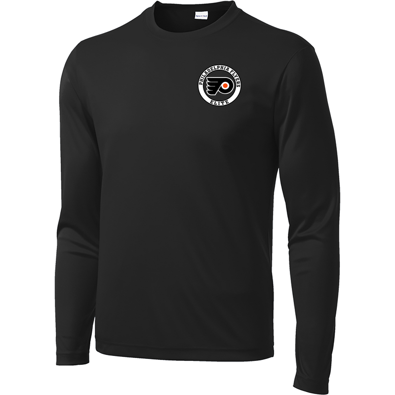 Philadelphia Flyers Elite Long Sleeve PosiCharge Competitor Tee