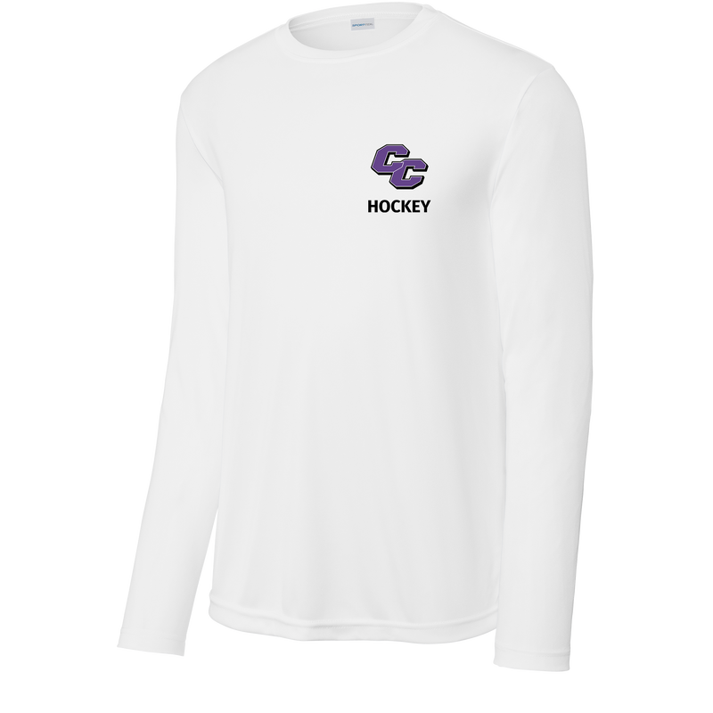 Curry College (Fear None Hockey) Youth Long Sleeve PosiCharge Competitor Tee