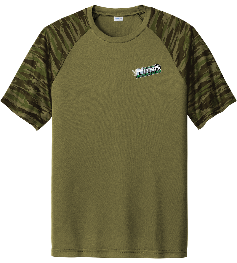 Nitro Soccer Drift Camo Colorblock Tee