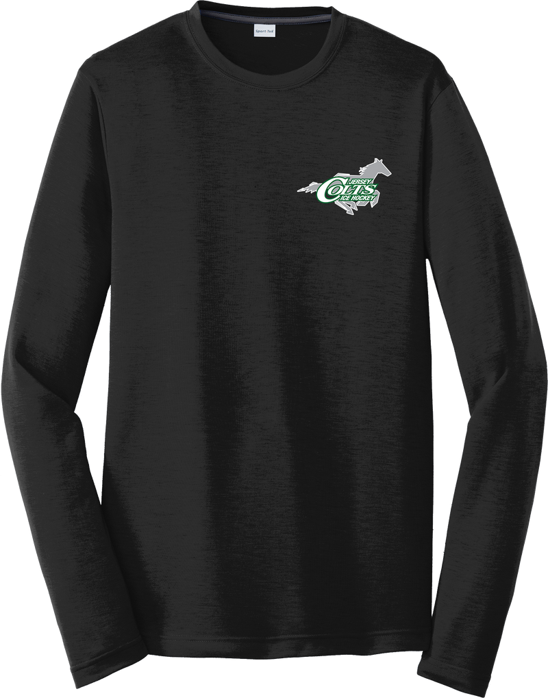 NJ Colts Long Sleeve PosiCharge Competitor Cotton Touch Tee