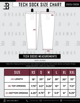Brandywine Outlaws Sublimated Tech Socks
