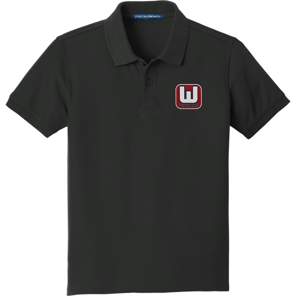 CT Whalers Tier 1 Youth Core Classic Pique Polo