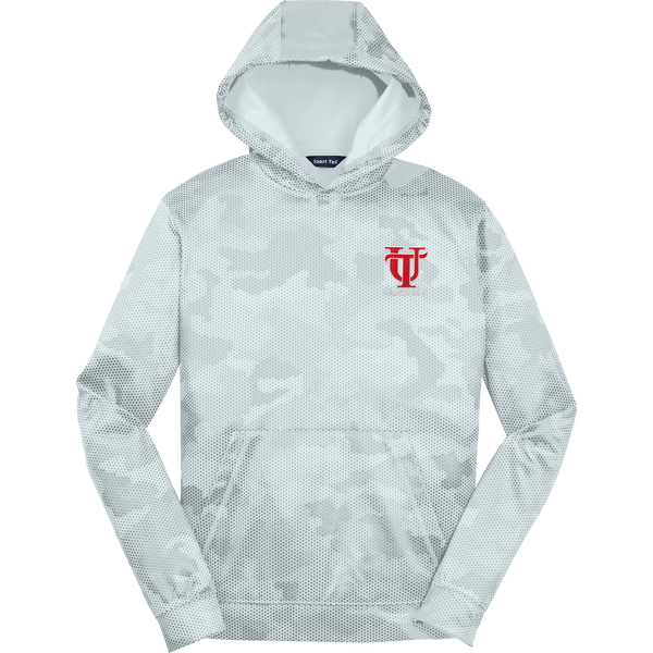 University of Tampa Youth Sport-Wick CamoHex Fleece Hooded Pullover