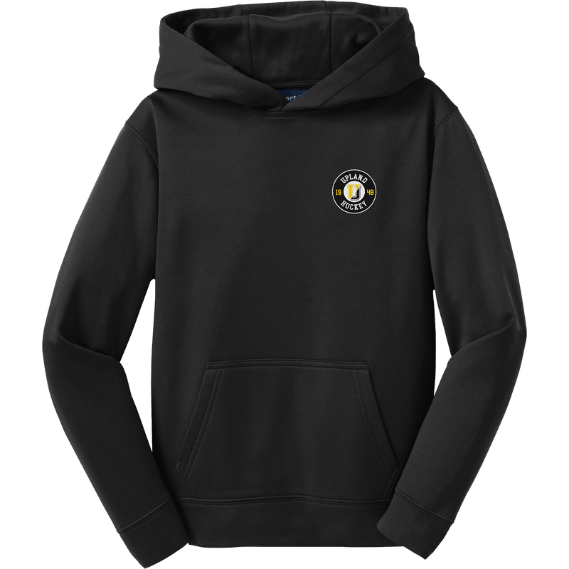 Upland Hockey Youth Sport-Wick Fleece Hooded Pullover