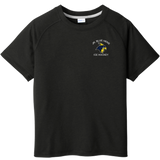 Delaware Jr. Blue Hens Youth PosiCharge Tri-Blend Wicking Raglan Tee