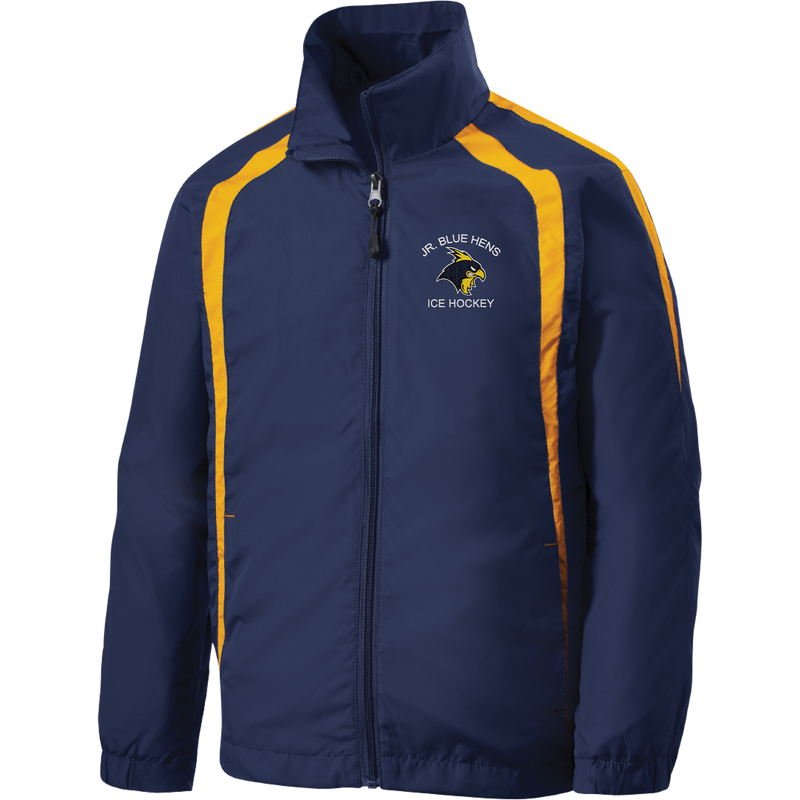Delaware Jr. Blue Hens Youth Colorblock Raglan Jacket