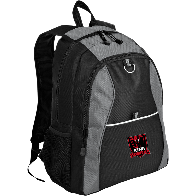 King Cobras Contrast Honeycomb Backpack