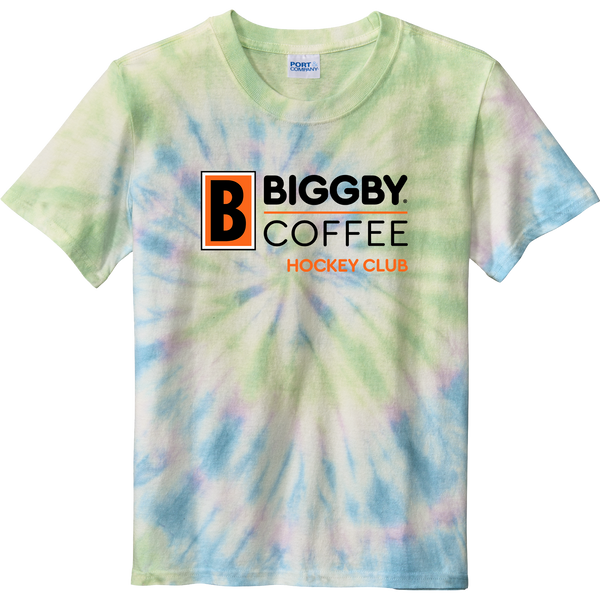 Biggby Coffee Hockey Club Youth Tie-Dye Tee